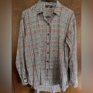 Karl Lagerfeld Black and White Blouse